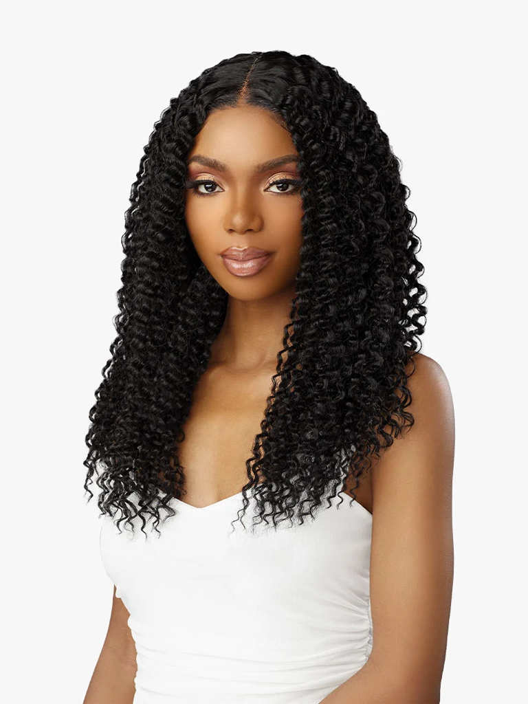 Sensationnel Wig - Butta Lace Human Hair Blend Kinky Water Wave 18"