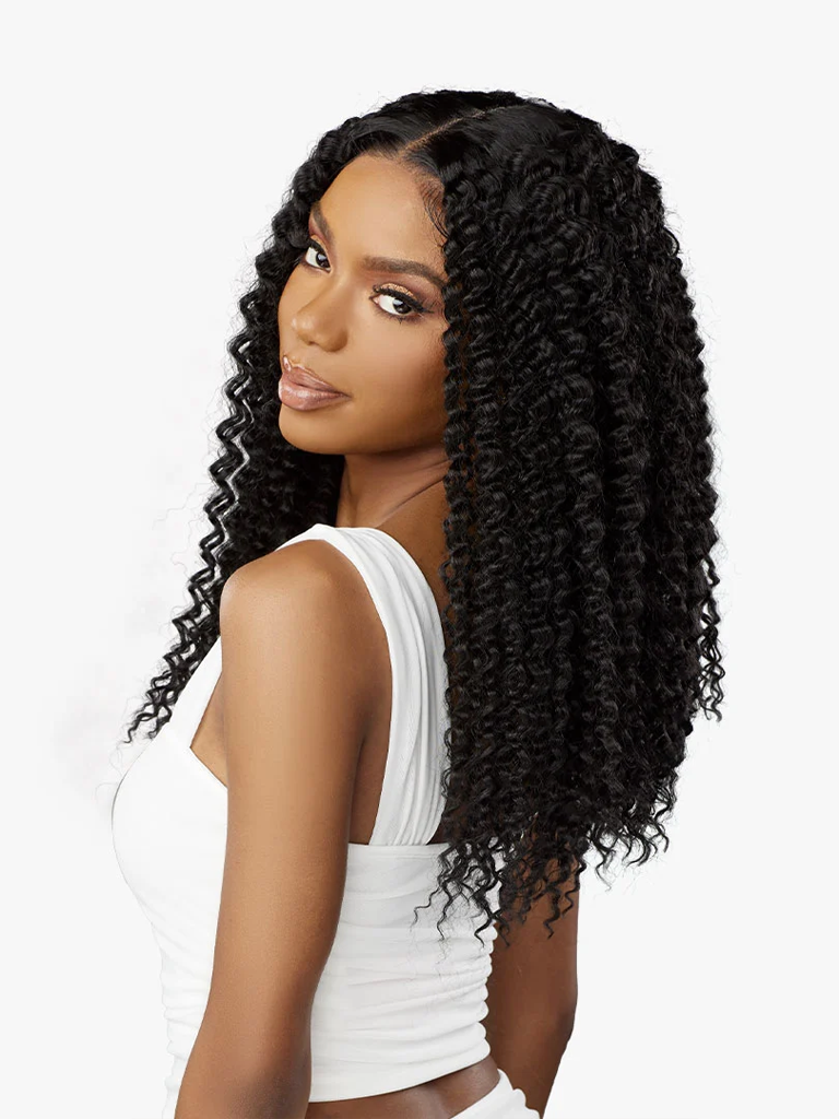 Sensationnel Wig - Butta Lace Human Hair Blend Kinky Water Wave 18"