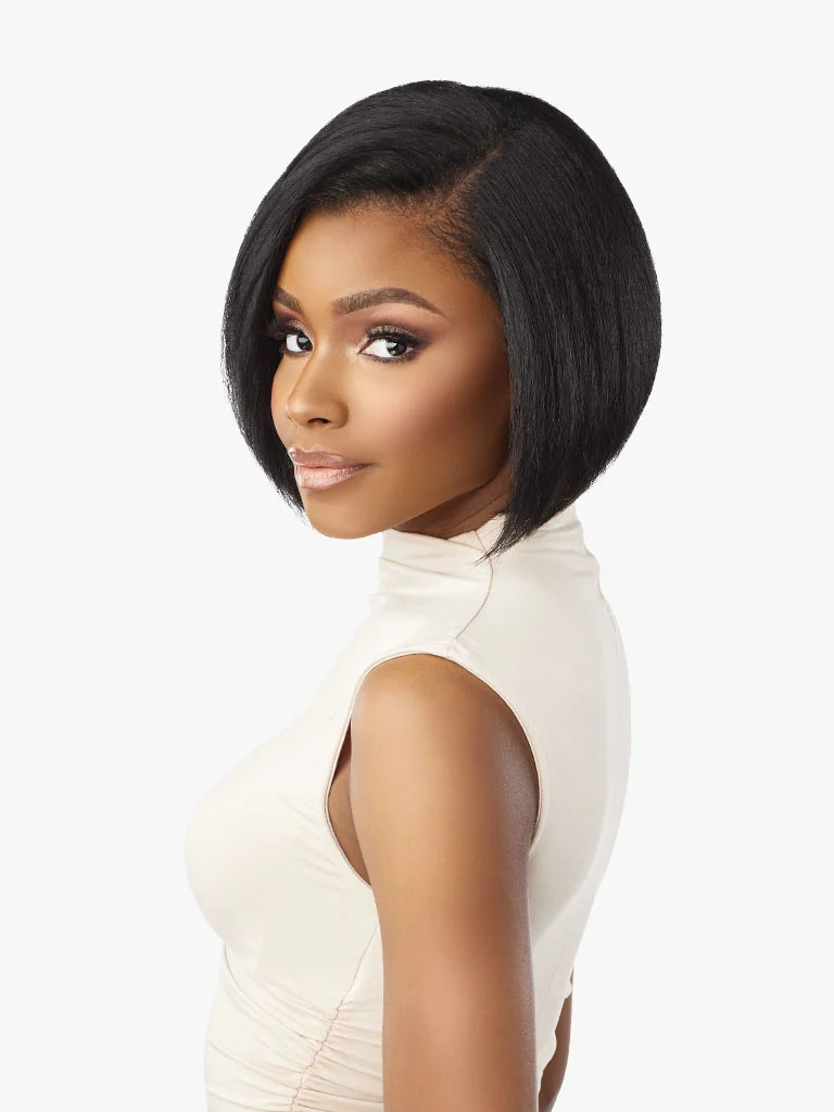 Sensationnel Wig - Curls Kinks & Co Kinky Edges 13X6 Kinky Bob 9"