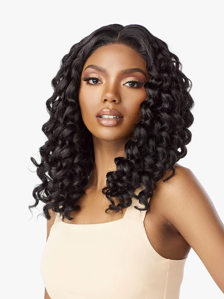 Sensationnel Wig - Curls Kinks & Co Kinky Edges Y-Part Kinky Rod Curl 18"