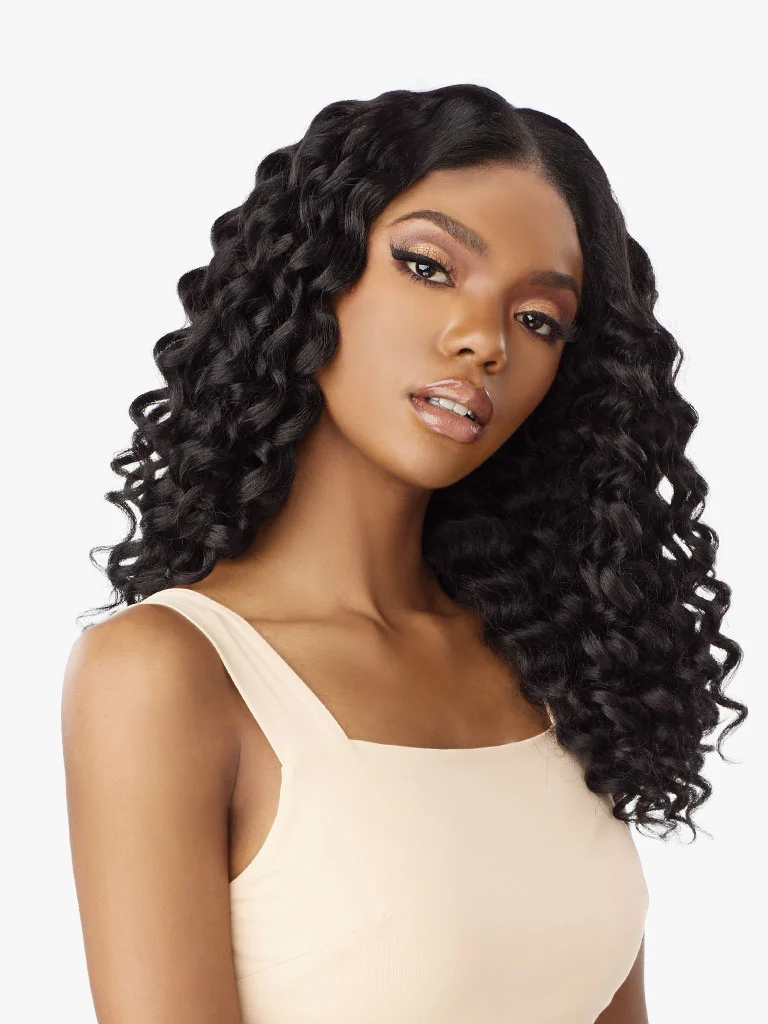 Sensationnel Wig - Curls Kinks & Co Kinky Edges Y-Part Kinky Rod Curl 18"