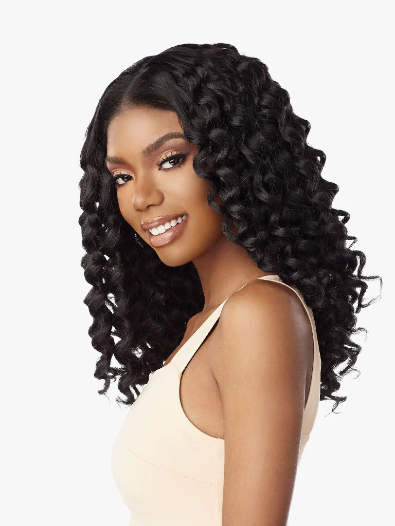 Sensationnel Wig - Curls Kinks & Co Kinky Edges Y-Part Kinky Rod Curl 18"